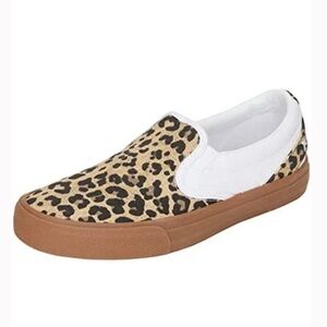 Hurley 9.5M Kayo Slip On Loafers
Leopard White